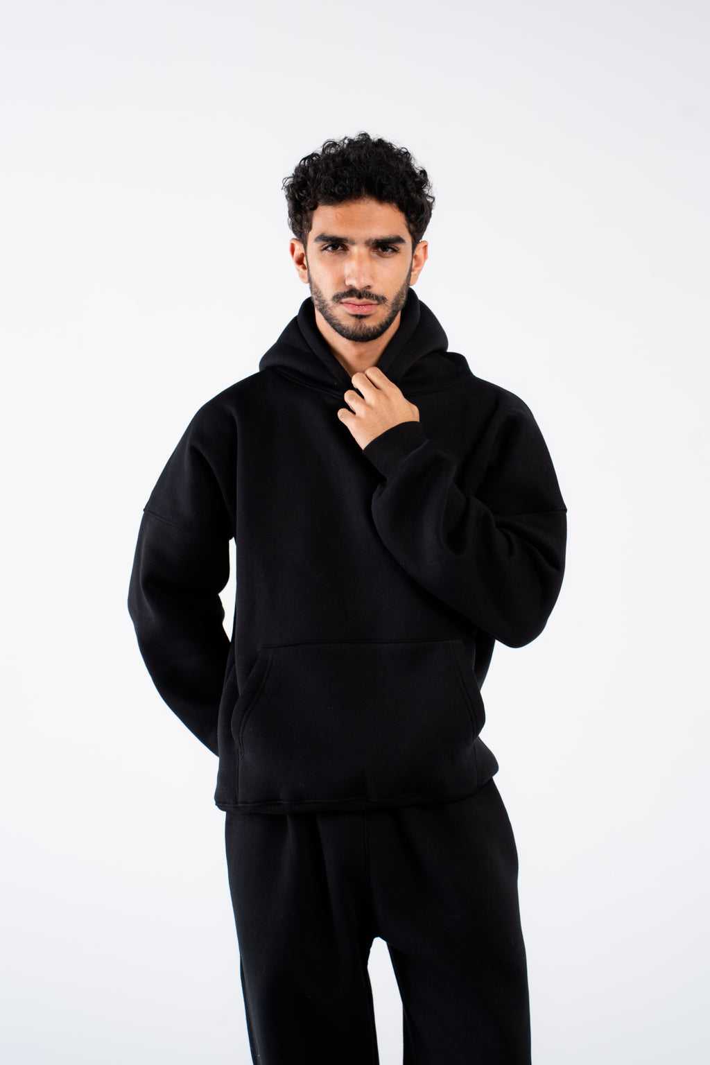 Pitch black hoodie