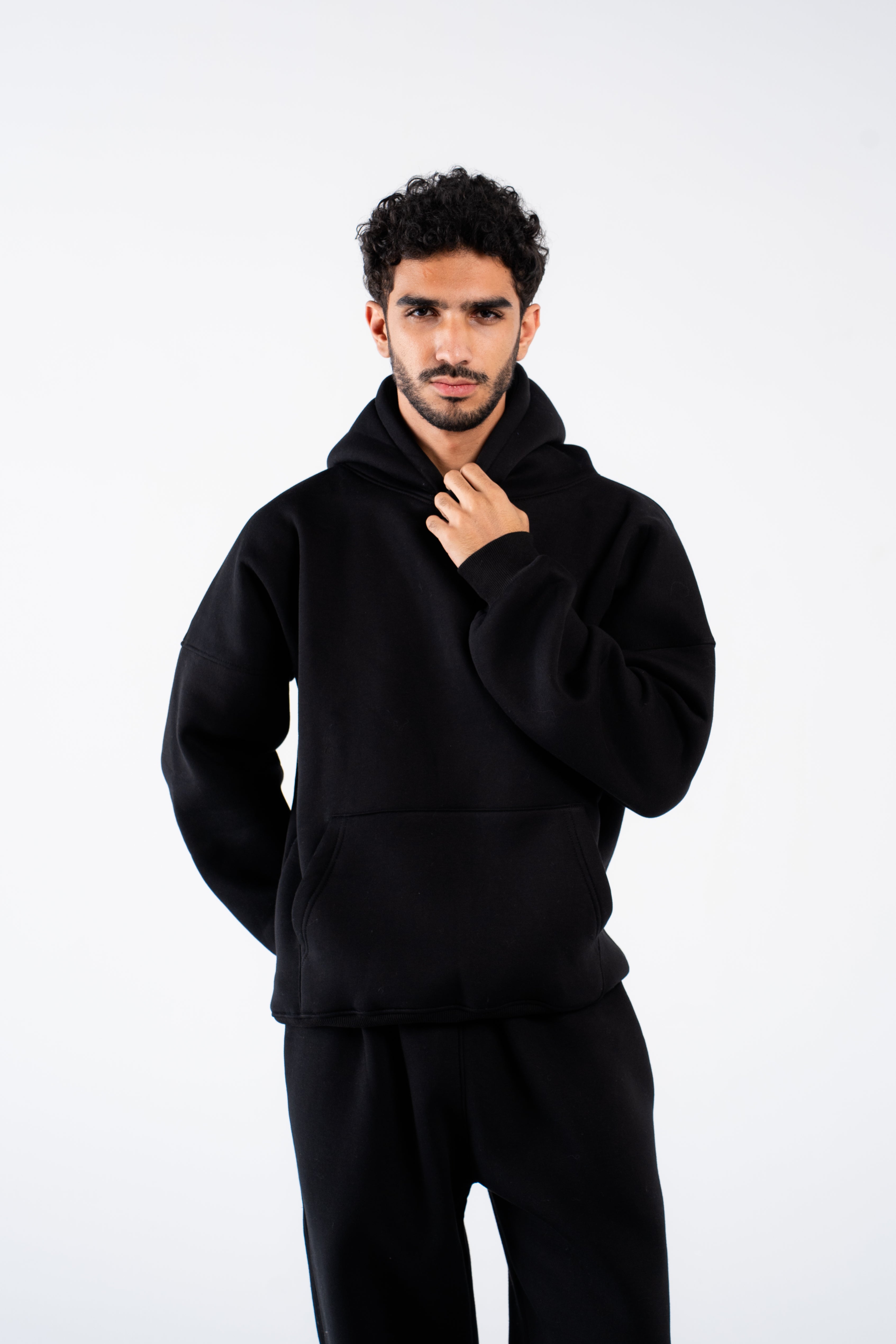 Pitch black hoodie