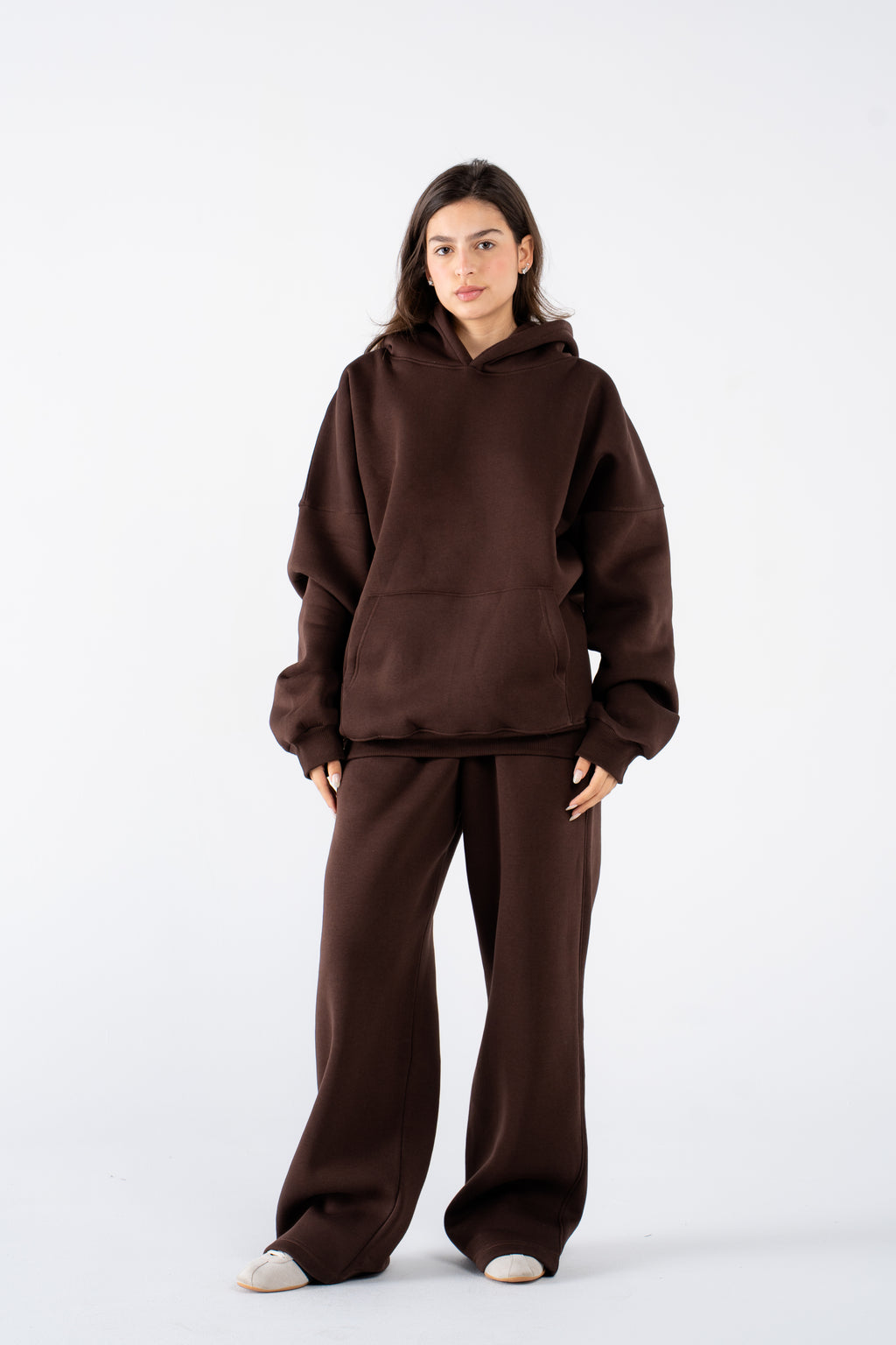 Hickory brown hoodie