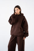 Hickory brown hoodie