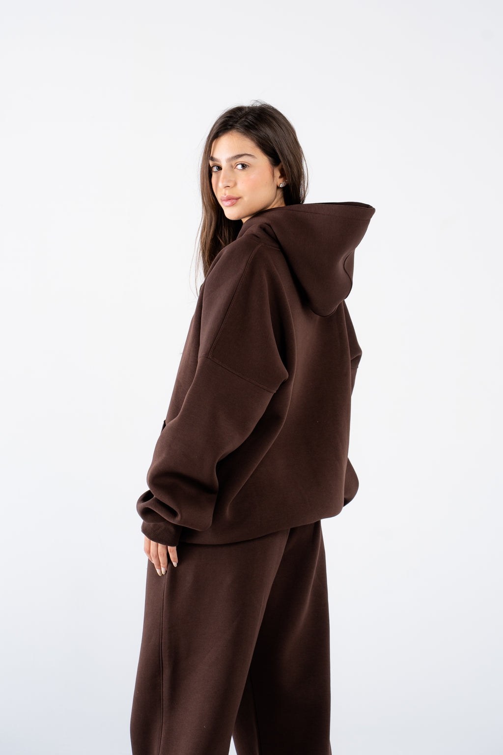 Hickory brown hoodie