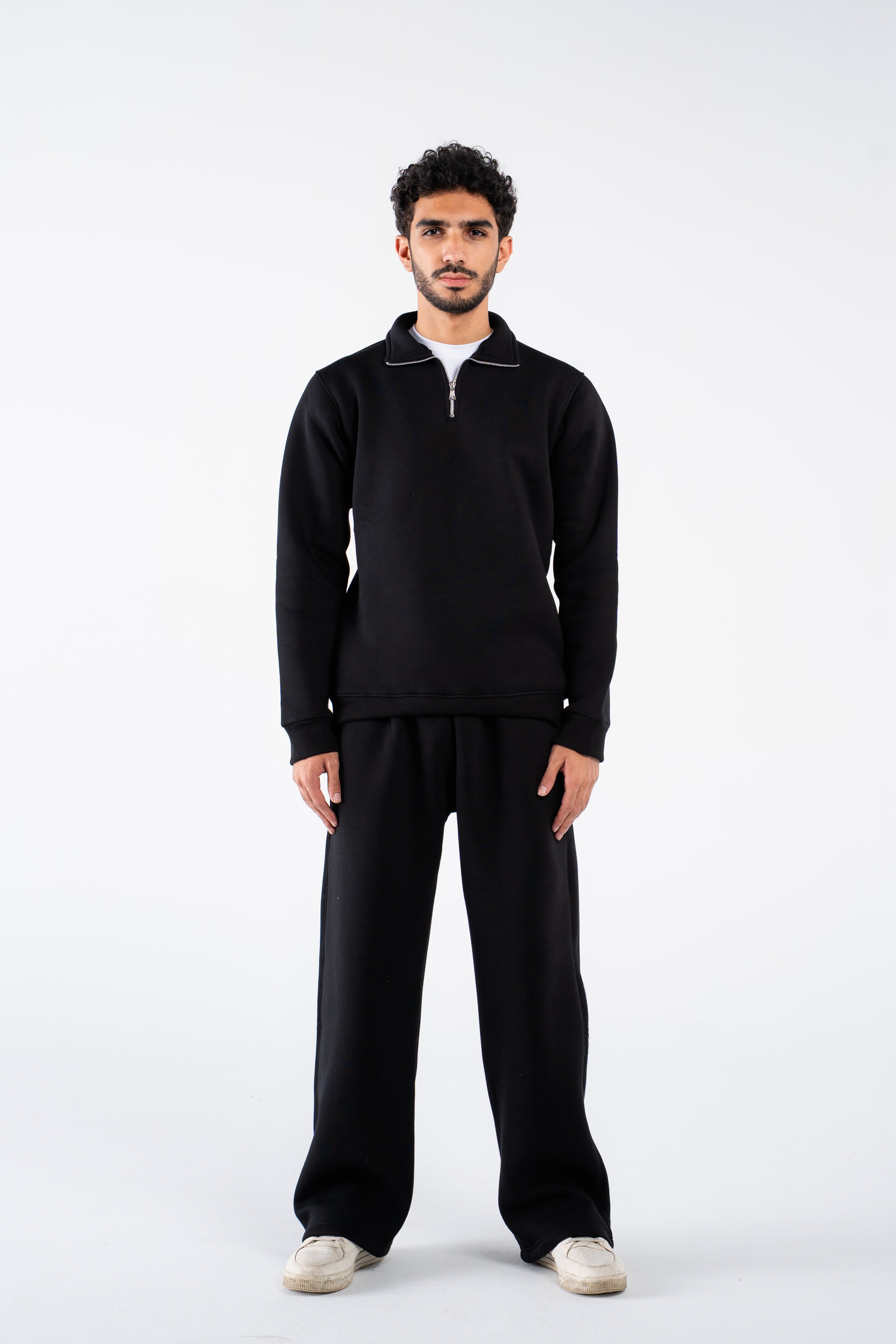 Pitch black quarter zips