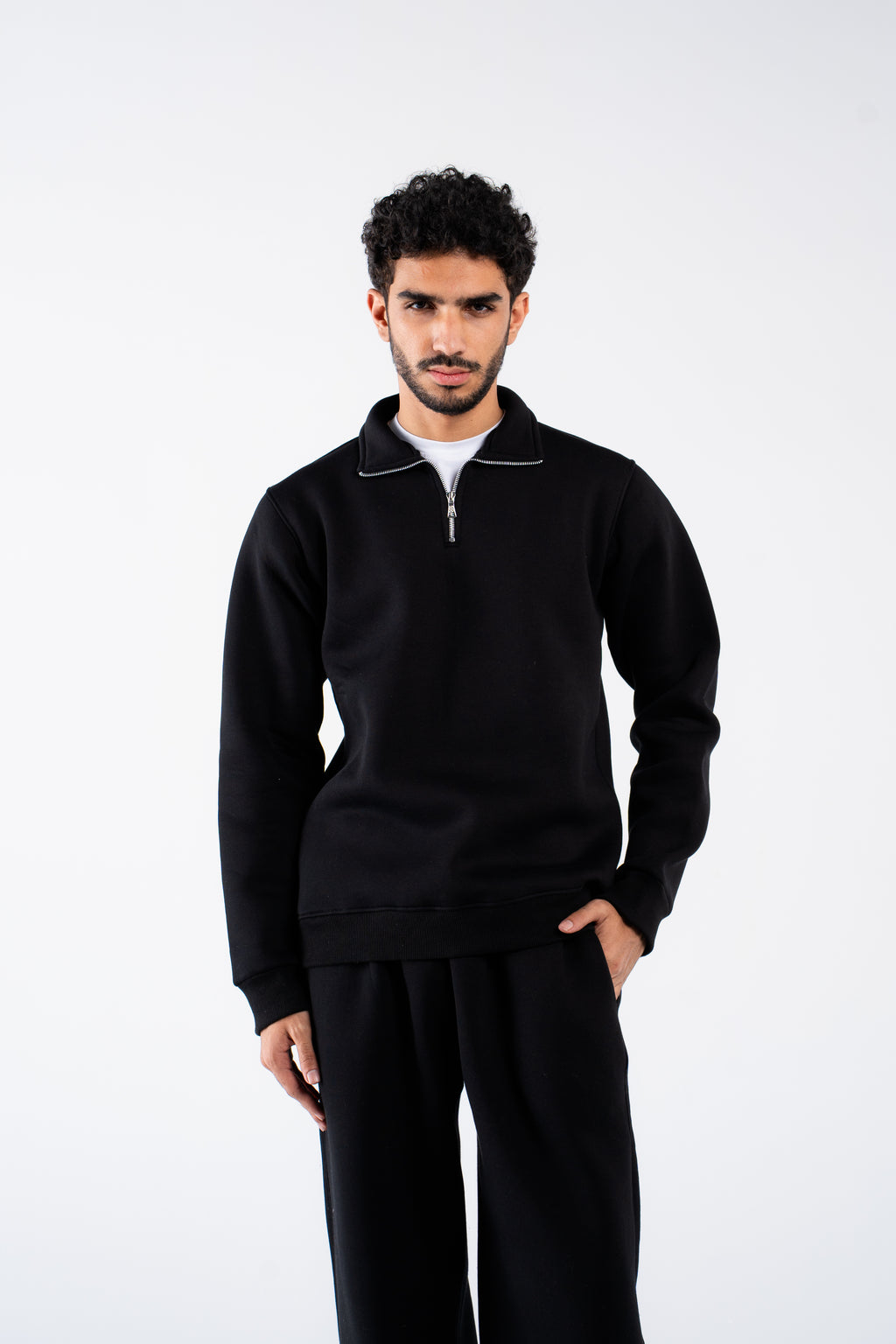 Pitch black quarter zips