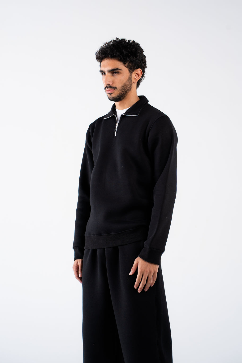 Pitch black quarter zips