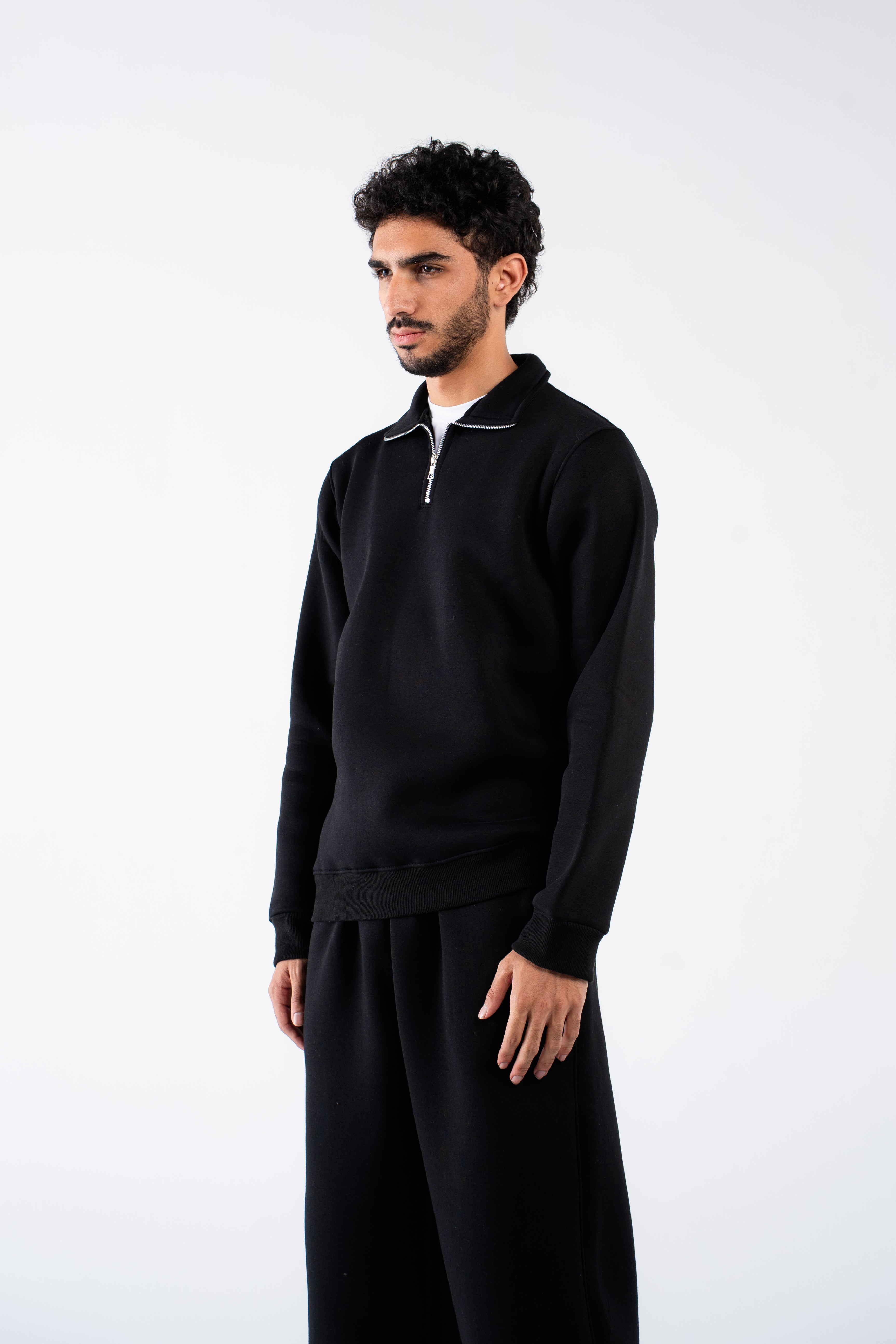 Pitch black quarter zips