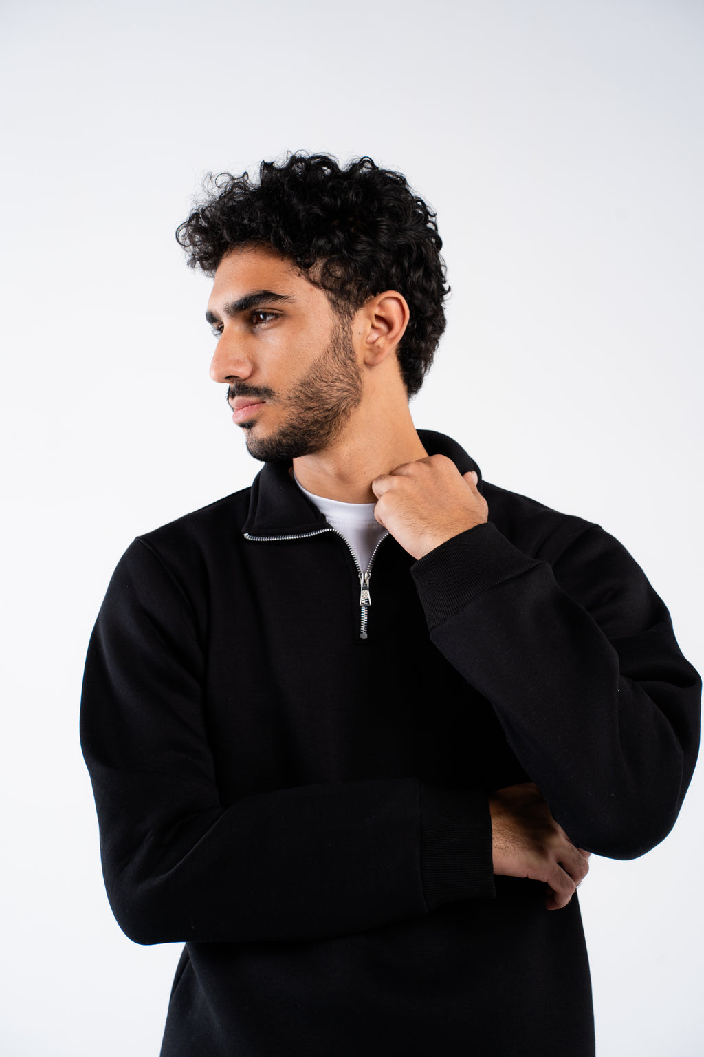 Pitch black quarter zips