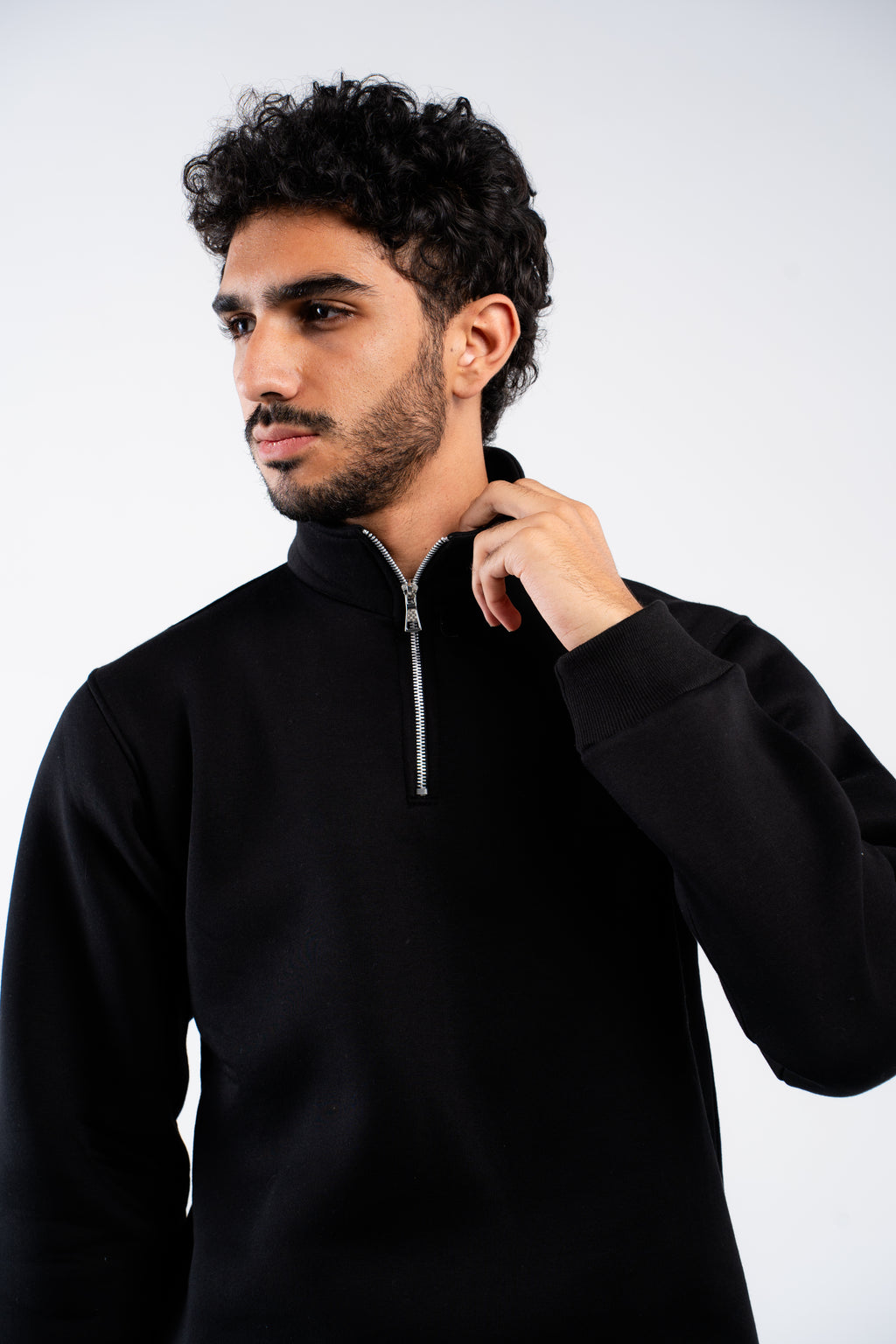 Pitch black quarter zips