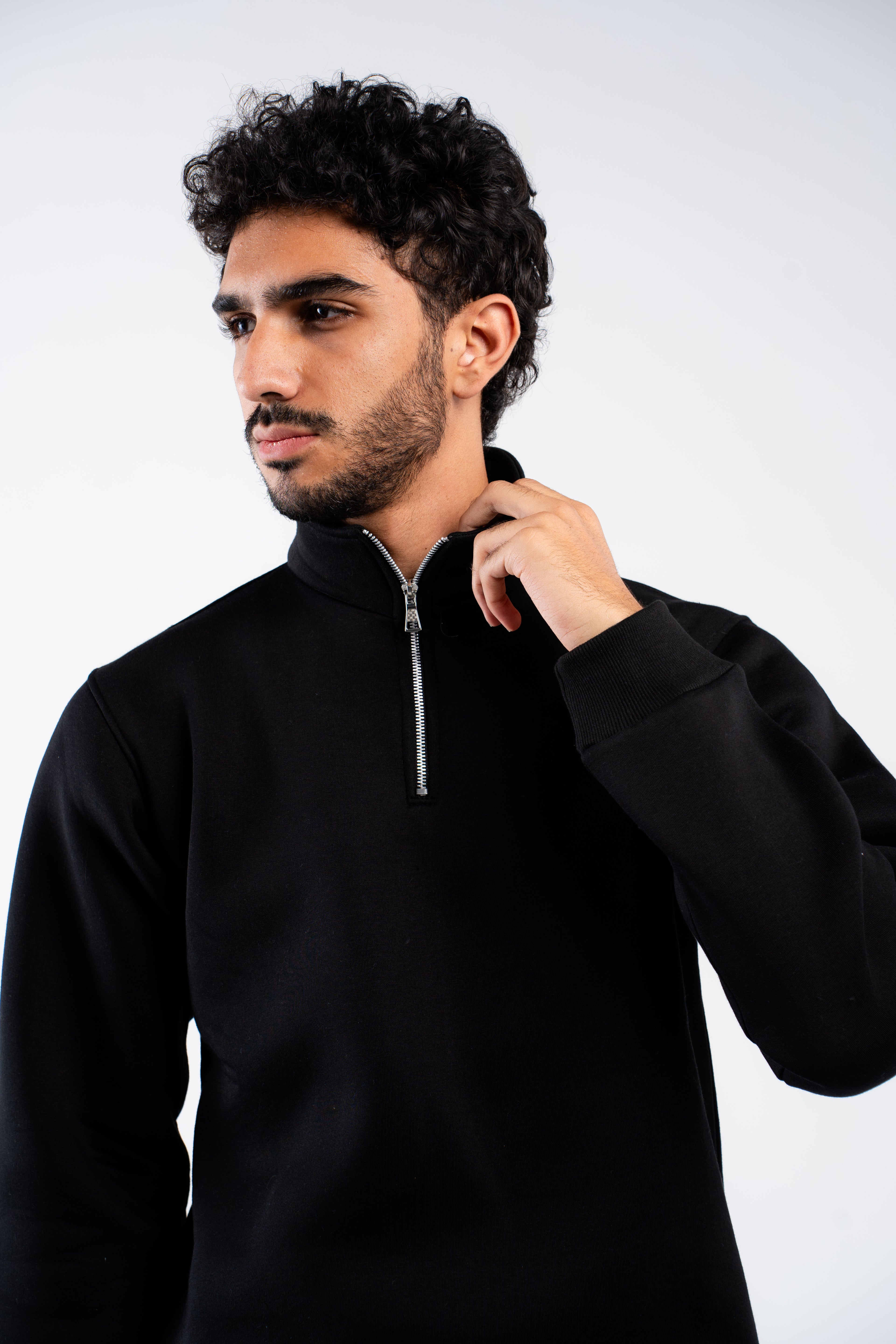 Pitch black quarter zips