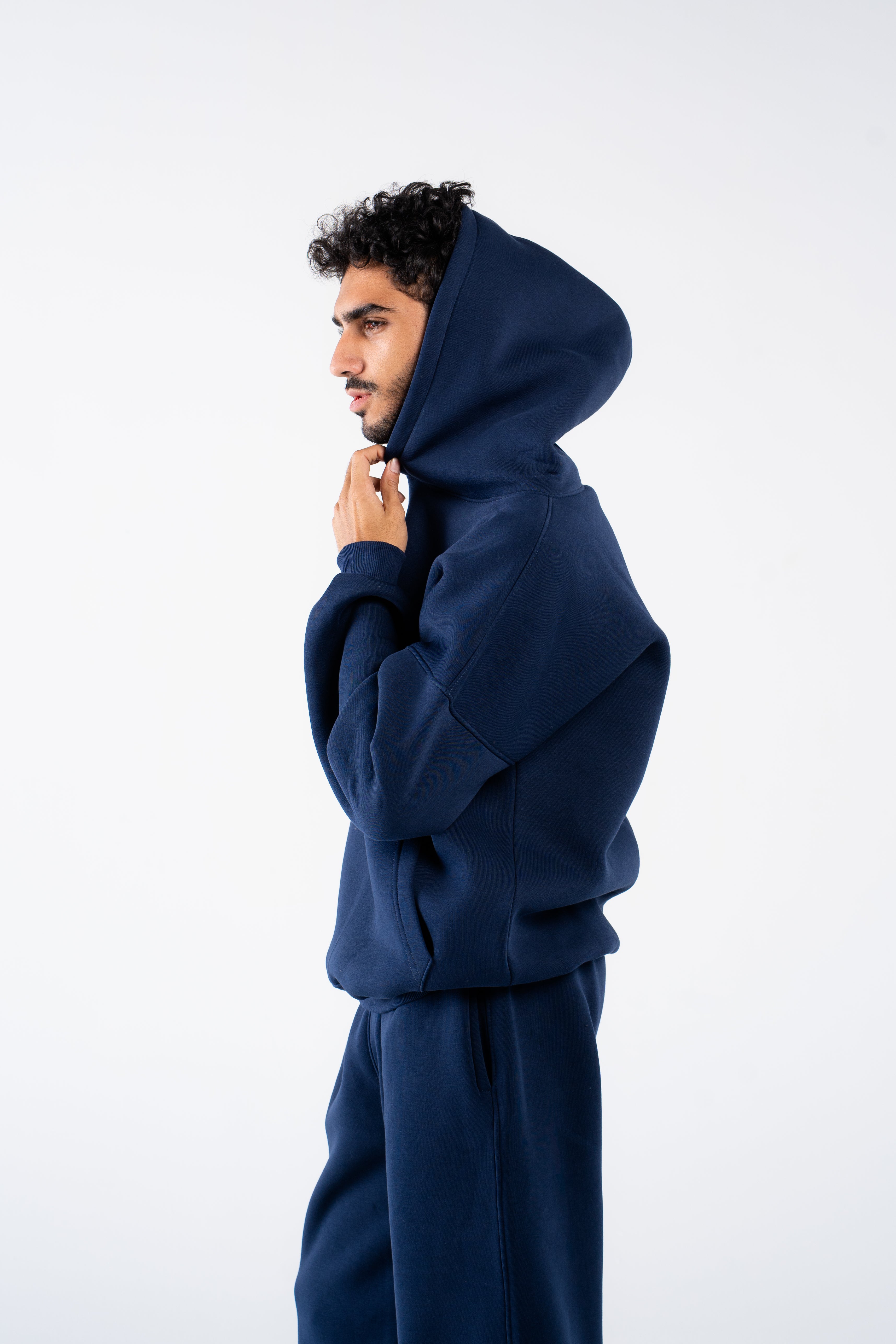 Navy blue hoodie