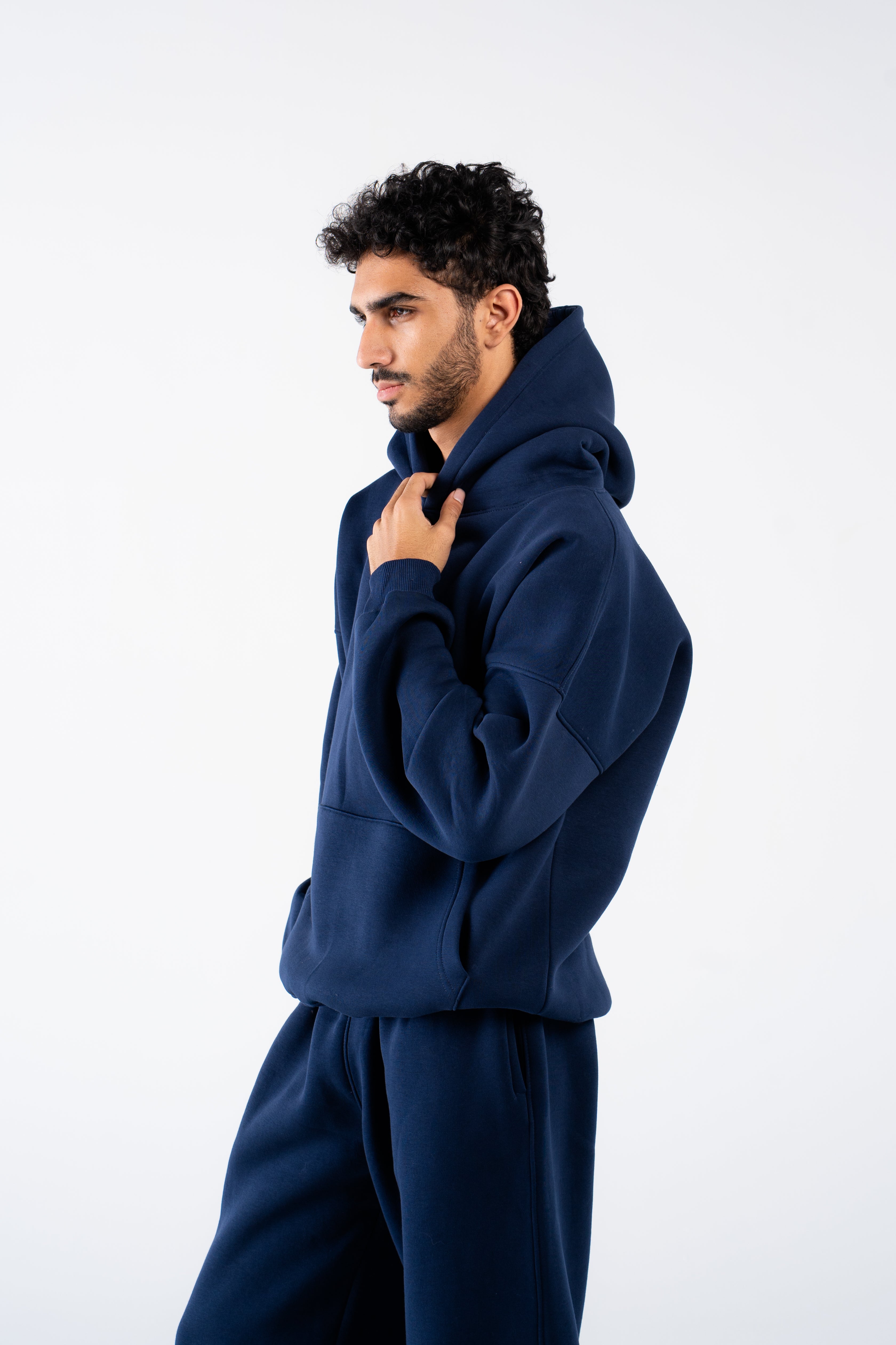 Navy blue hoodie