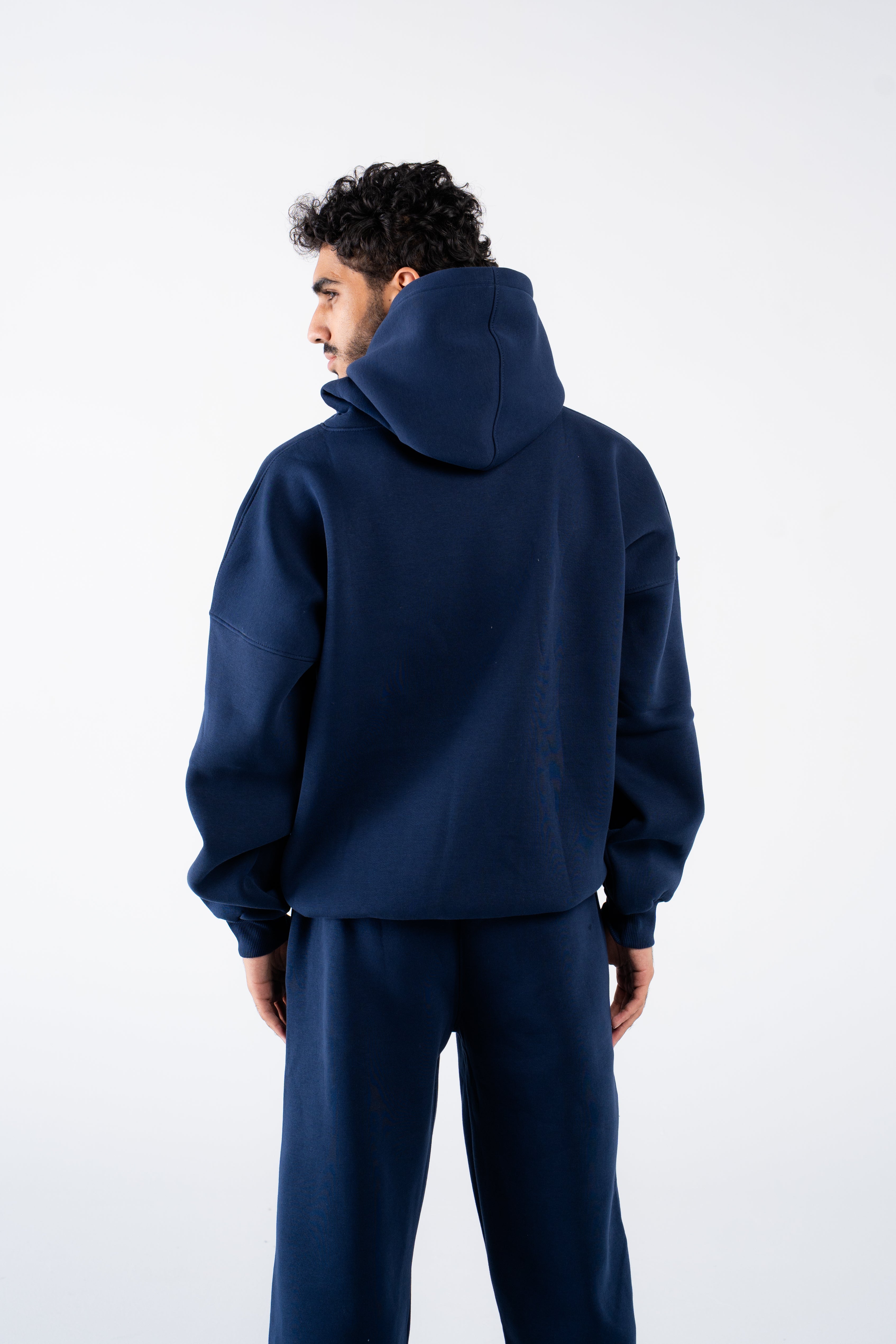 Navy blue hoodie