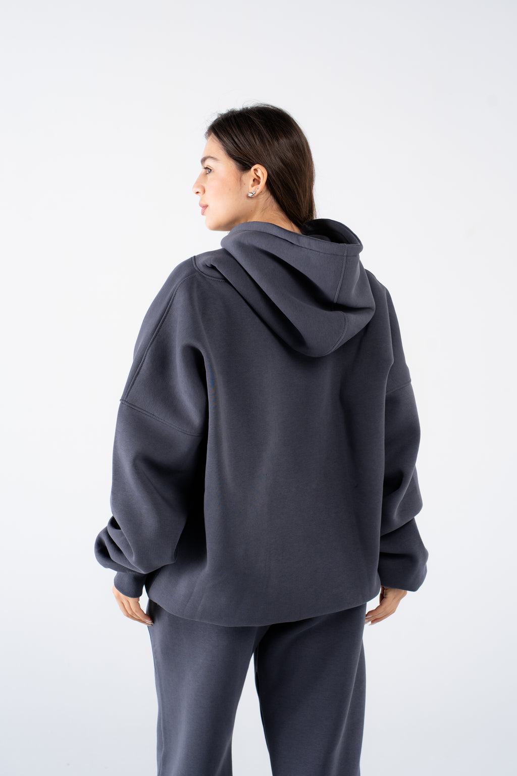 Pebble grey hoodie